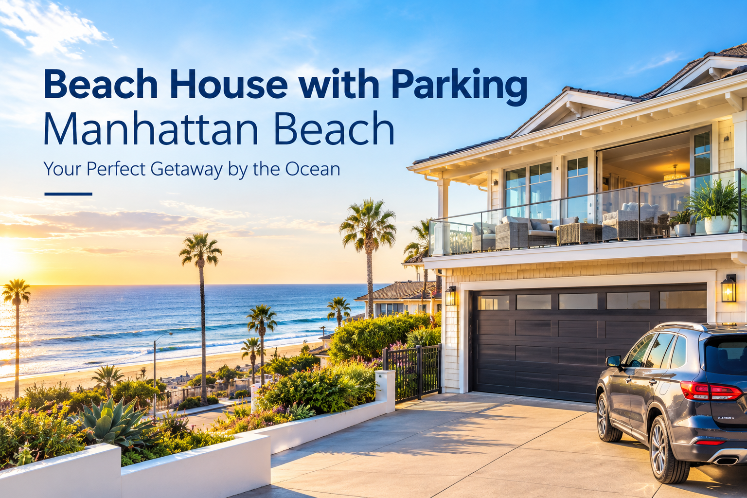Beach House with Parking in Manhattan Beach | The Strand House